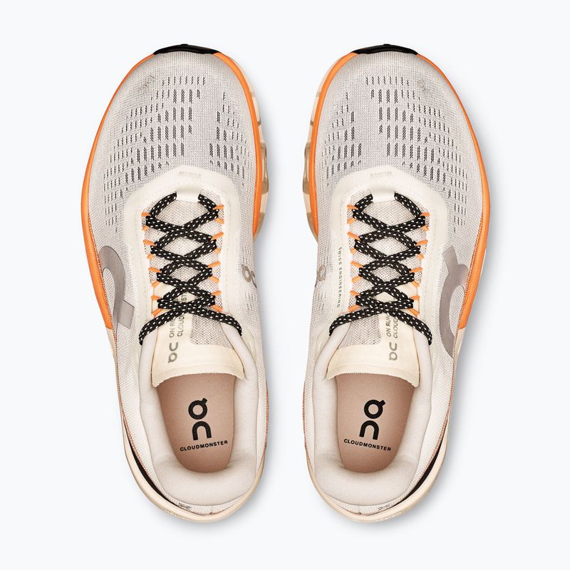 On Running Cloudmonster 2 Damen Laufschuhe elfenbein/tangerine 6