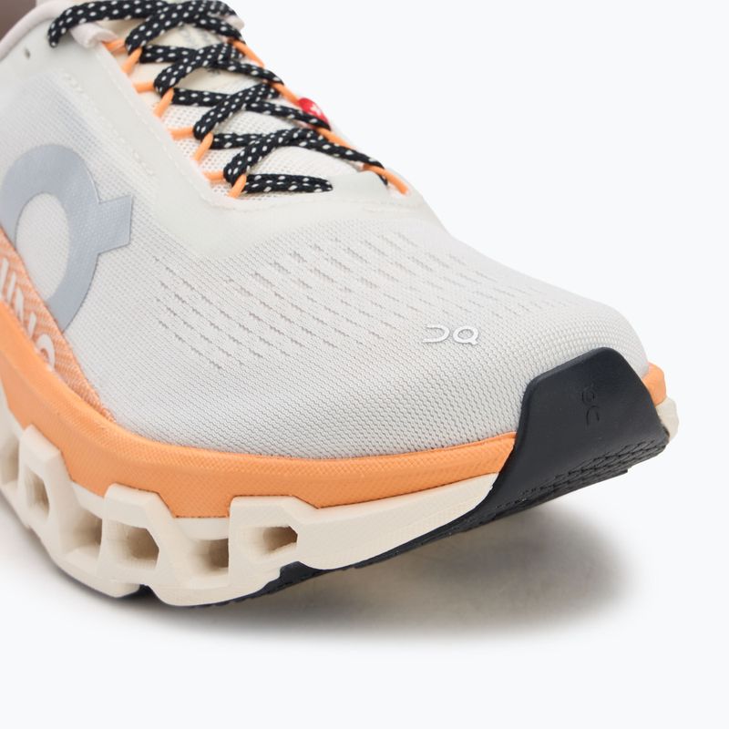 On Cloudmonster 2 Damen Laufschuhe elfenbein/tangerine 7