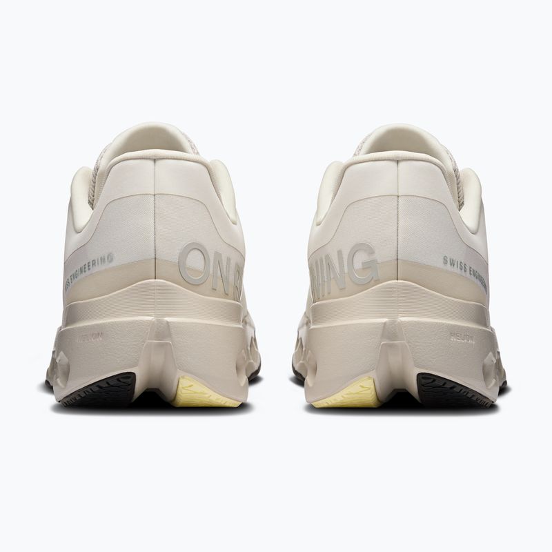 Herren On Cloudsurfer Next elfenbein/silberne Laufschuhe 4