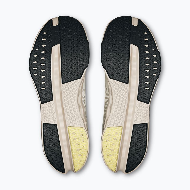Herren On Cloudsurfer Next elfenbein/silberne Laufschuhe 5