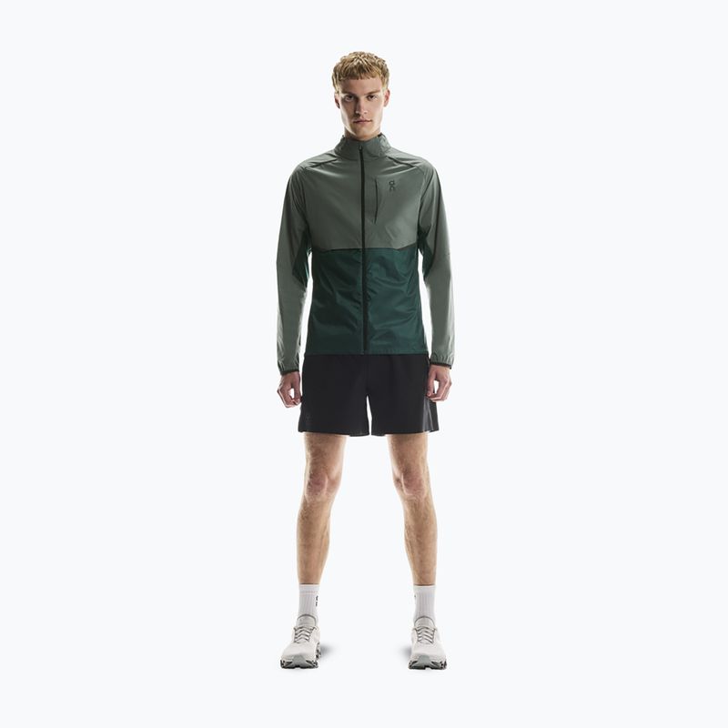 Men's On Weather spirulina/olive Laufjacke 2