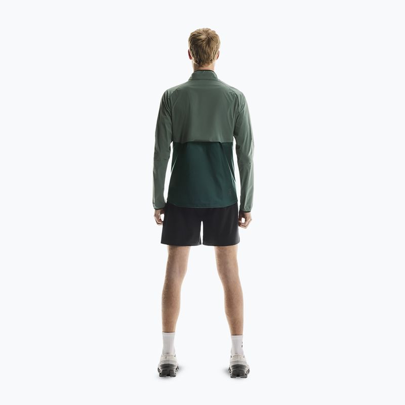 Men's On Weather spirulina/olive Laufjacke 3