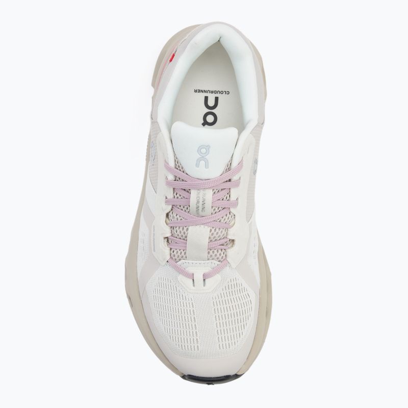 Damen On Cloudrunner 2 silber/mauve Laufschuhe 5