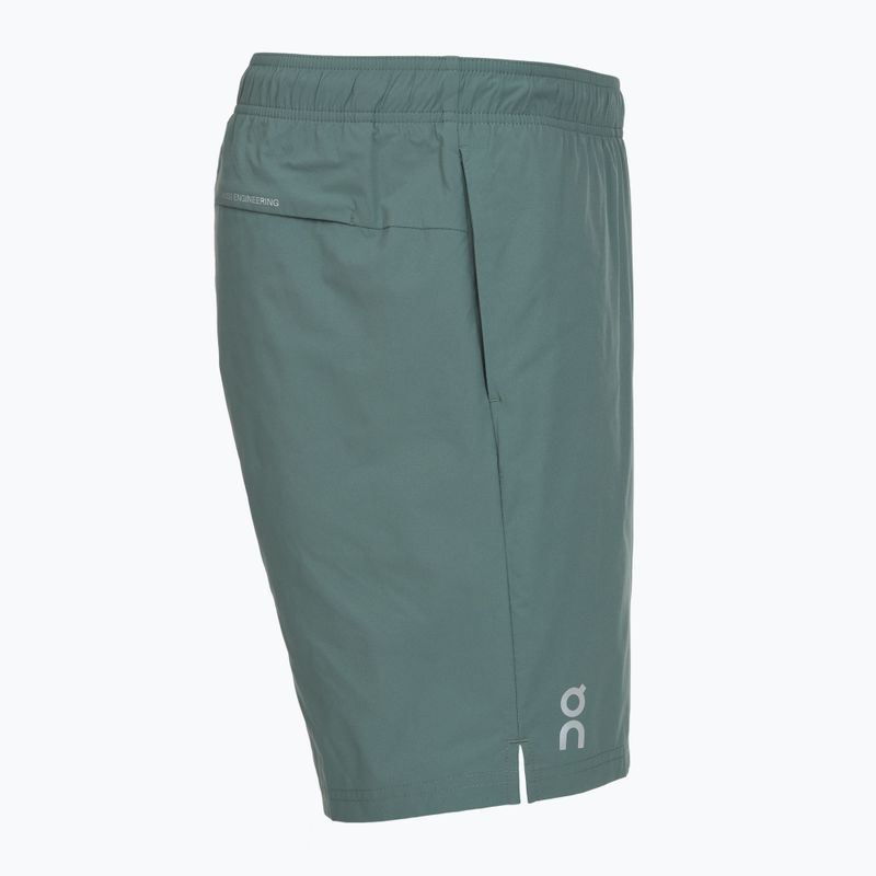 Herren Laufshorts On 7" Core olive 3