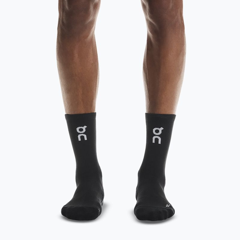 Laufsocken On Core Run High 2 Paare schwarz 3