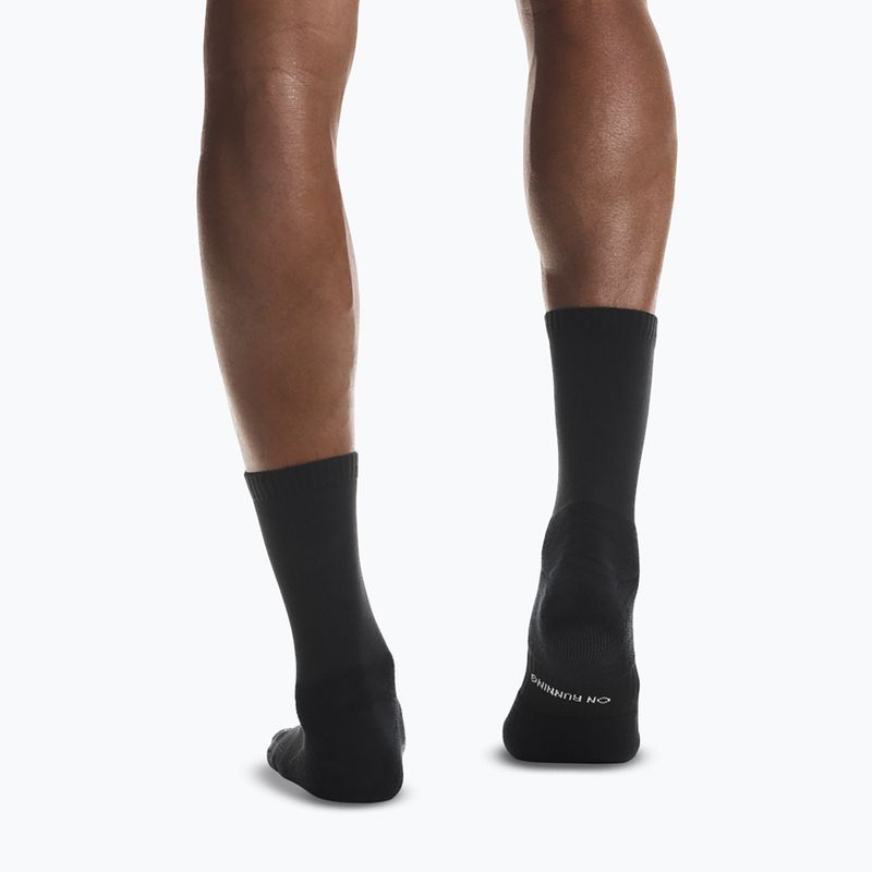 Laufsocken On Core Run High 2 Paare schwarz 4