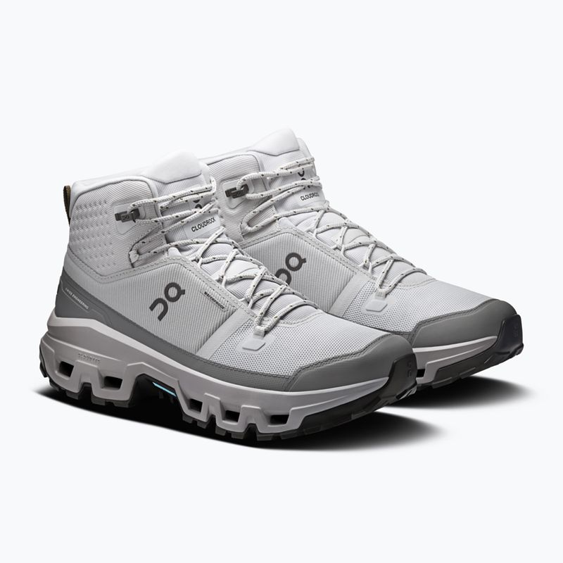Herren-Wanderschuhe On Cloudrock Mid Waterproof glacier/alloy 2