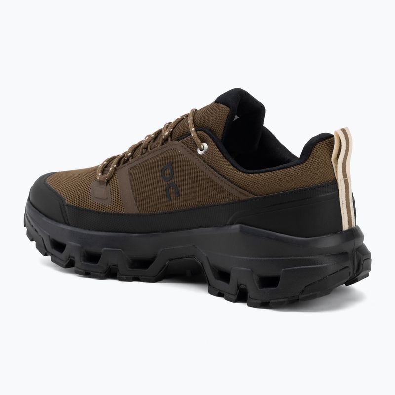Herrenschuhe On Cloudrock Low Waterproof earth/black 3