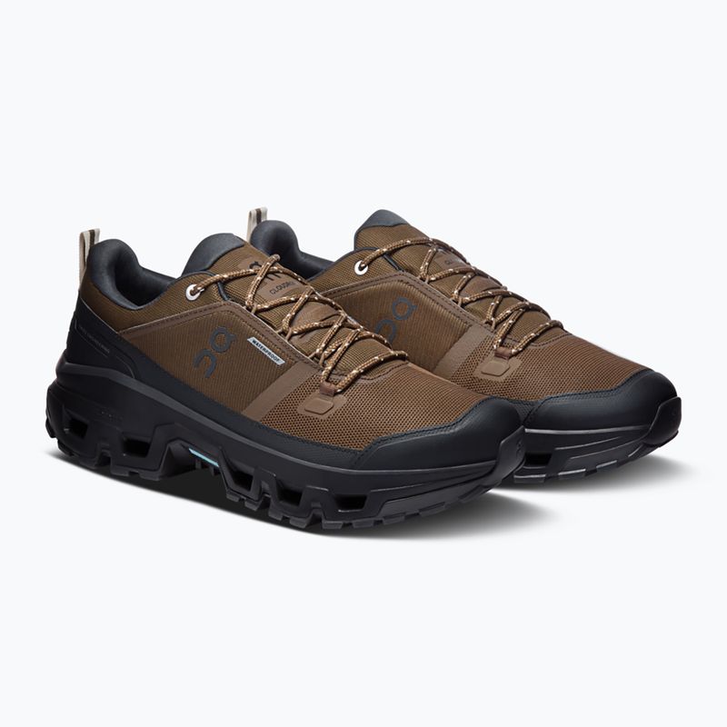 Herren-Wanderschuhe On Cloudrock Low Waterproof earth/black 2