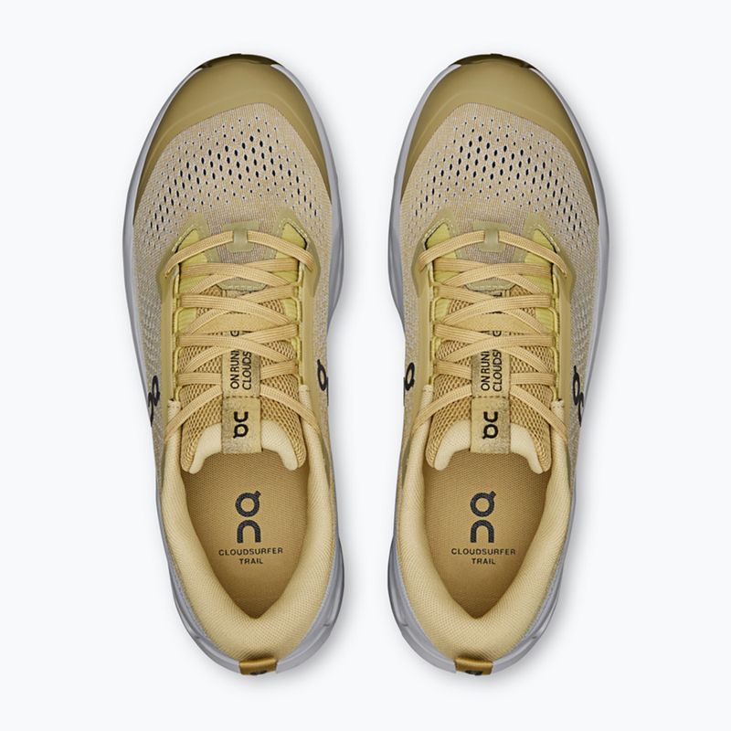 Herren-Laufschuhe On Running Cloudsurfer Trail 2 safari/glacier 6