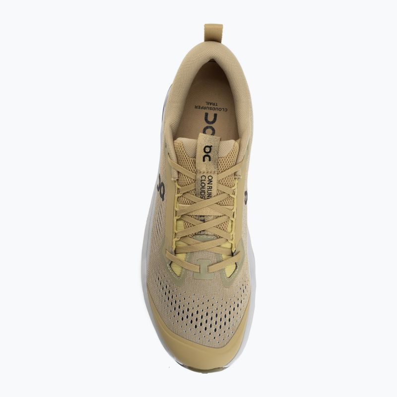 Herren-Laufschuhe On Cloudsurfer Trail 2 safari/glacier 5