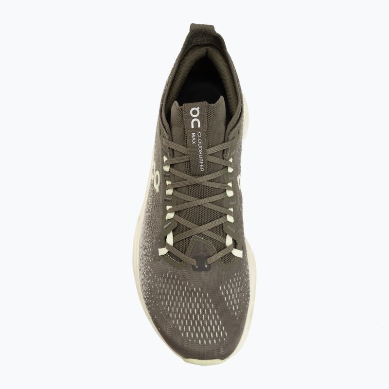 Herren-Laufschuhe On Cloudsurfer Max Wide olive/seedling 5