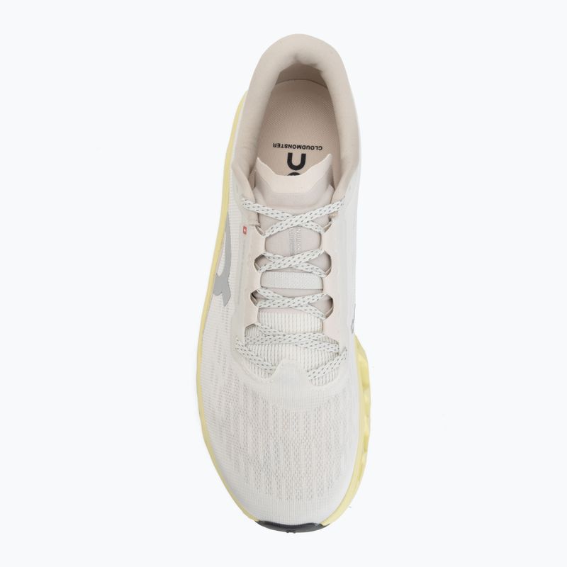 Herren-Laufschuhe On Cloudmonster 3 ivory/limelight 5