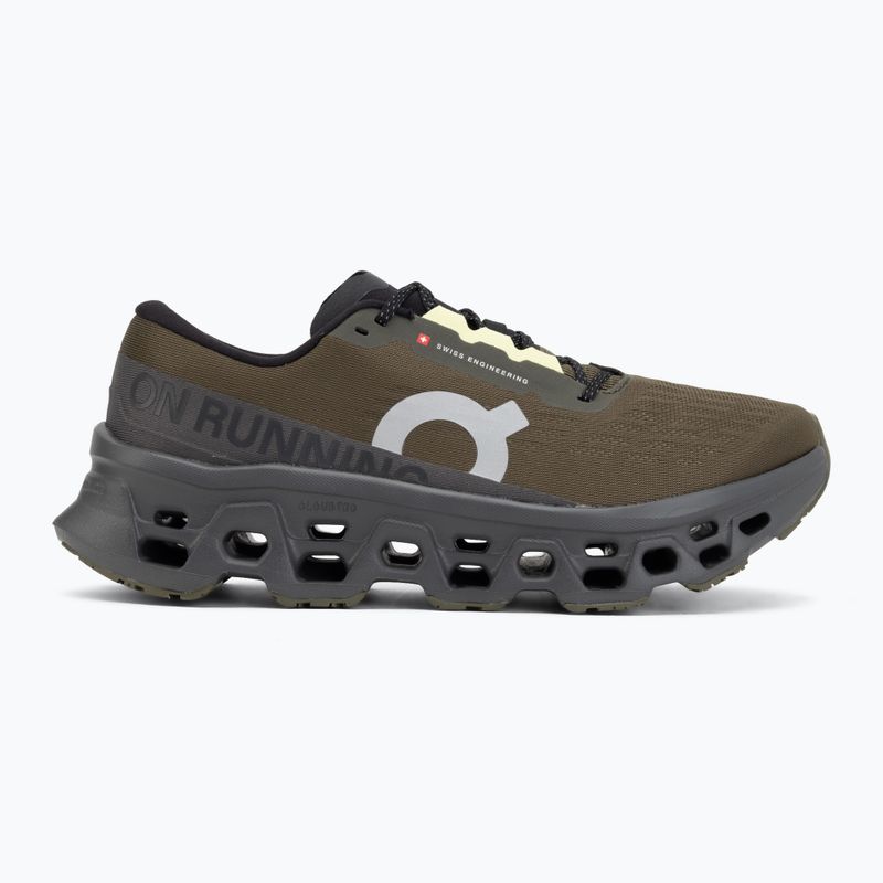 Herren-Laufschuhe On Cloudmonster 3 olive/eclipse 2