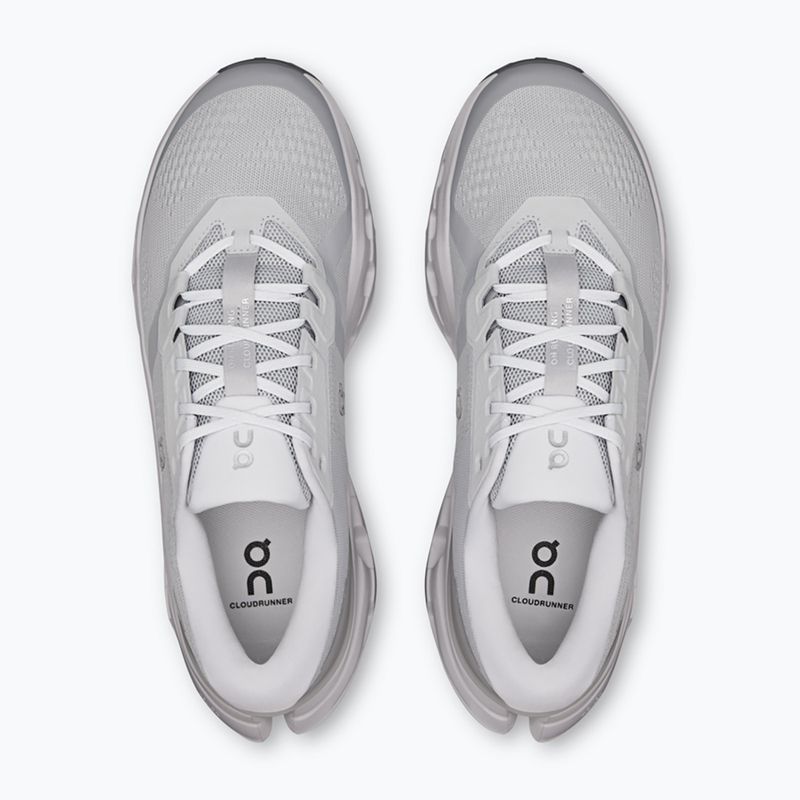 Herren-Laufschuhe On Running Cloudrunner 3 glacier/alloy 5