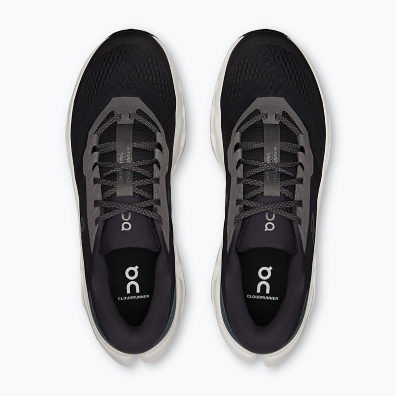 Herren-Laufschuhe On Running Cloudrunner 3 black/ivory 5