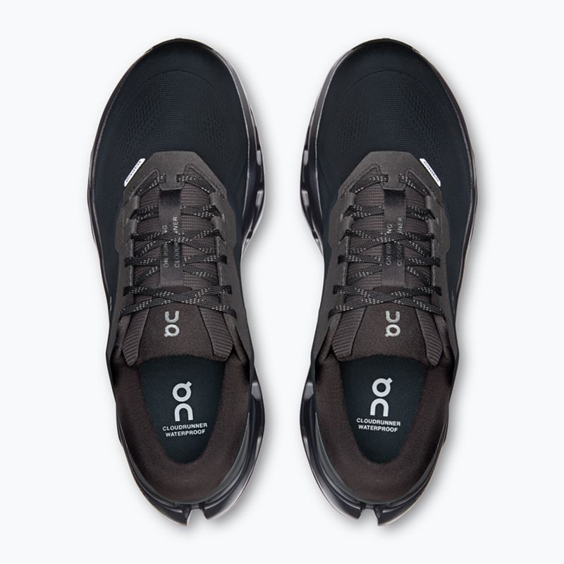 Herren-Laufschuhe On Cloudrunner 3 Waterproof black/black 6