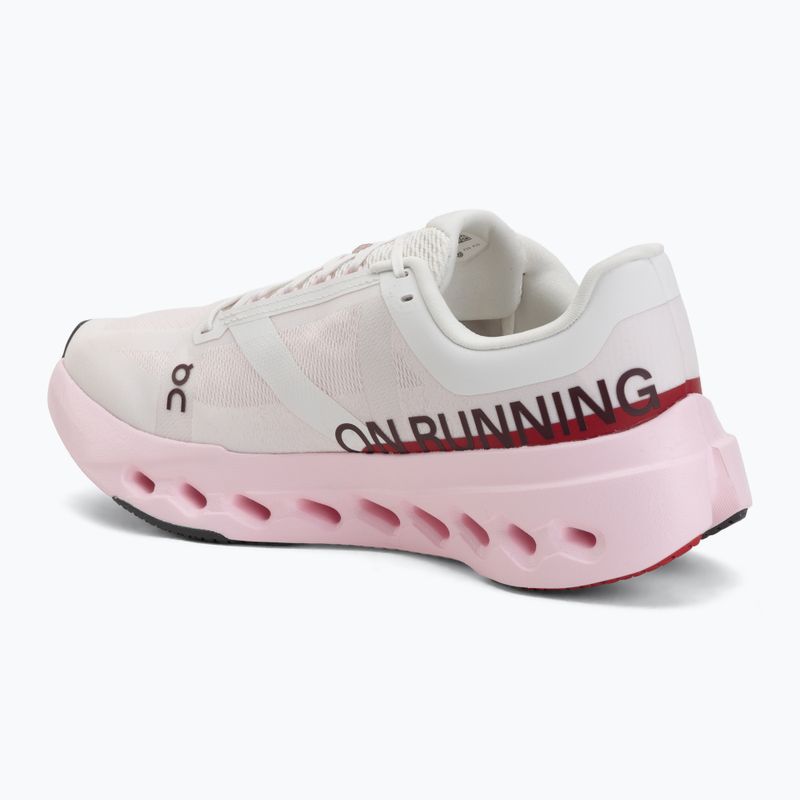 Damen-Laufschuhe On Cloudsurfer Next peony/ivory 3