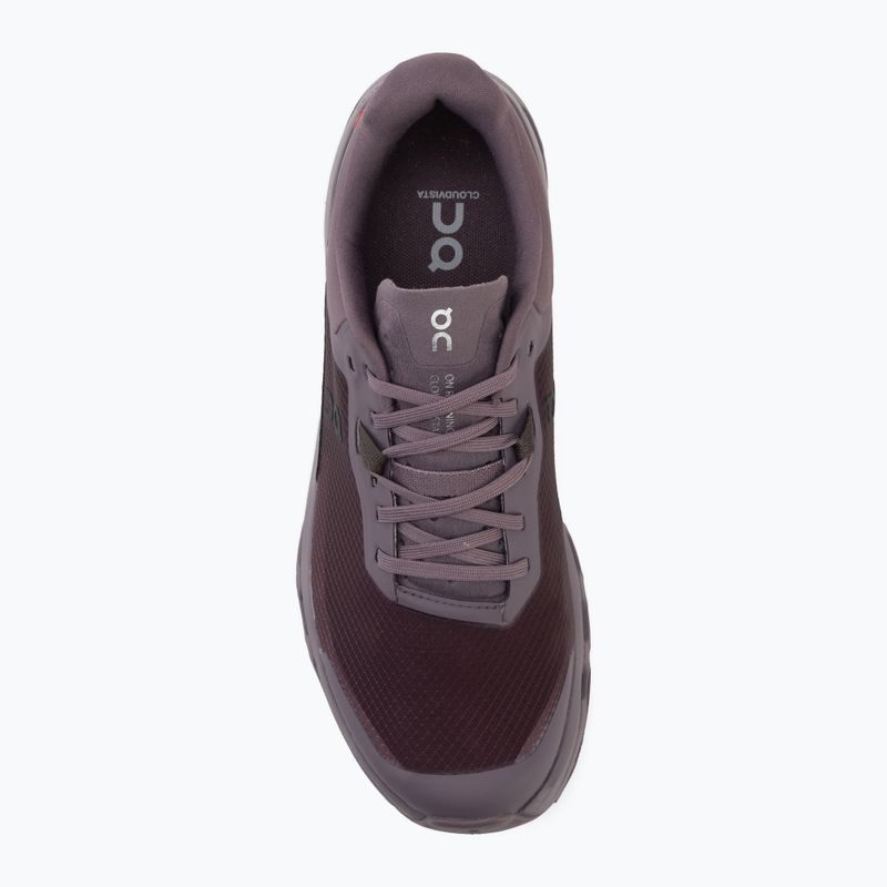 Damen-Laufschuhe On Cloudvista 2 gobi/pebble 5