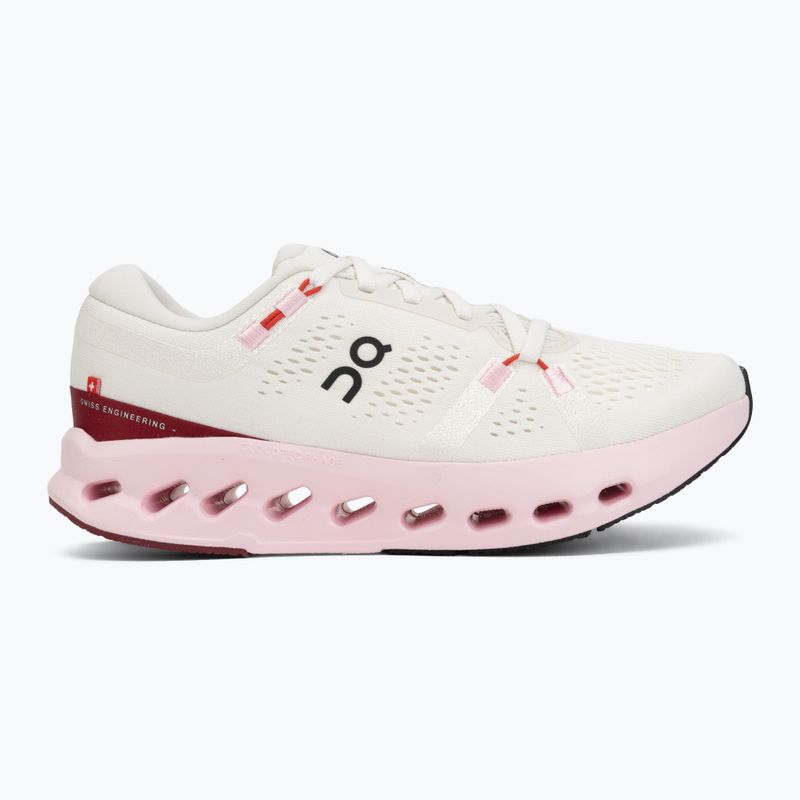 Damen-Laufschuhe On Cloudsurfer 2 ivory/peony 2