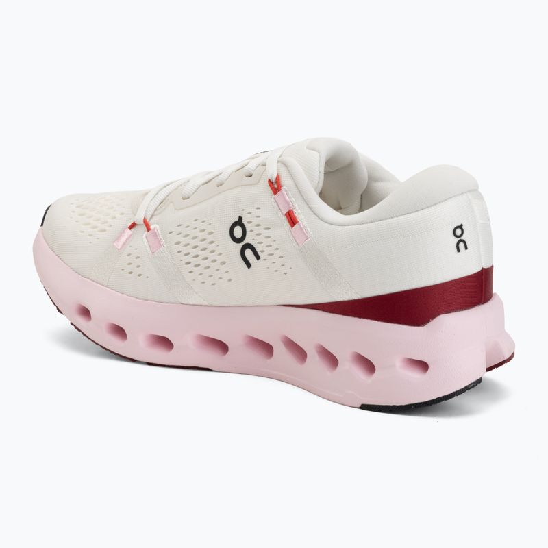 Damen-Laufschuhe On Cloudsurfer 2 ivory/peony 3