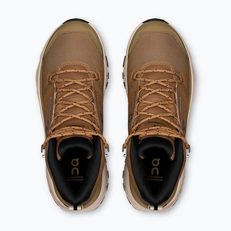 Damenschuhe On Cloudrock Mid Waterproof sphinx/sand 6