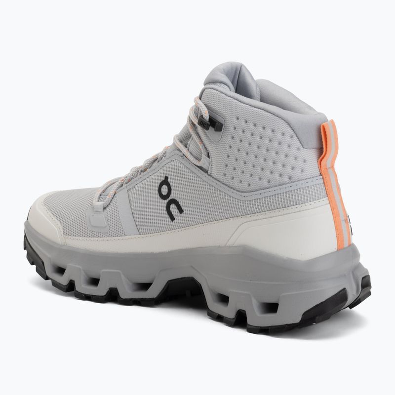 Damen-Wanderschuhe On Cloudrock Mid Waterproof glacier/alloy 3