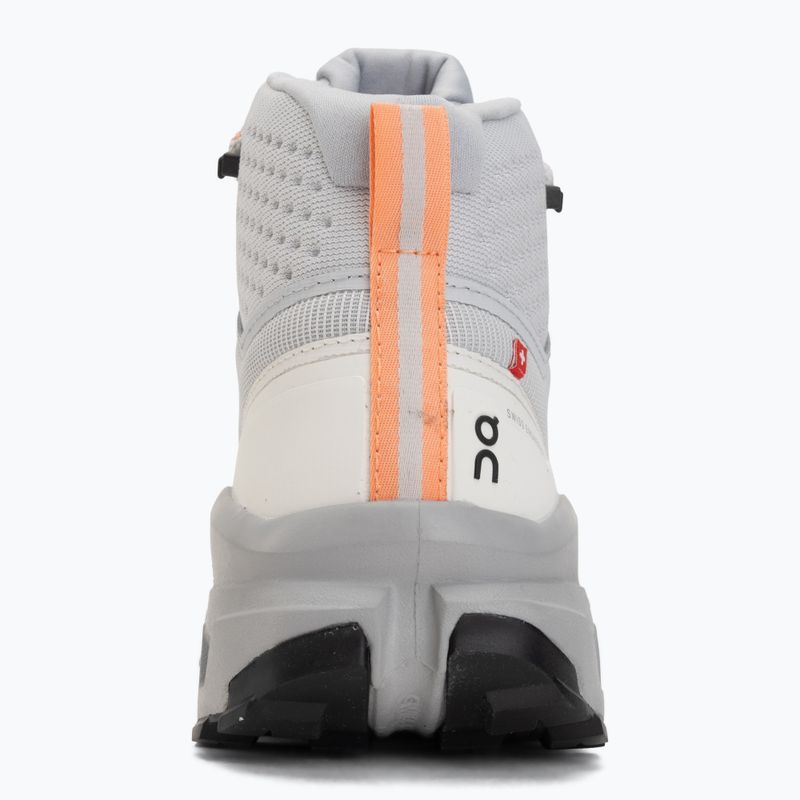Damen-Wanderschuhe On Cloudrock Mid Waterproof glacier/alloy 6