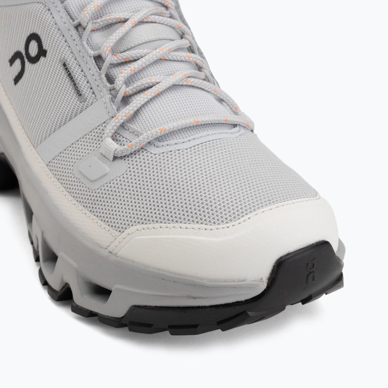Damen-Wanderschuhe On Cloudrock Mid Waterproof glacier/alloy 7