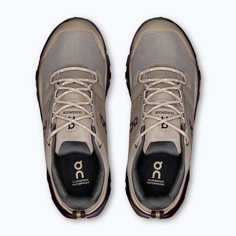 Damenschuhe On Cloudrock Low Waterproof cinder/ox 6