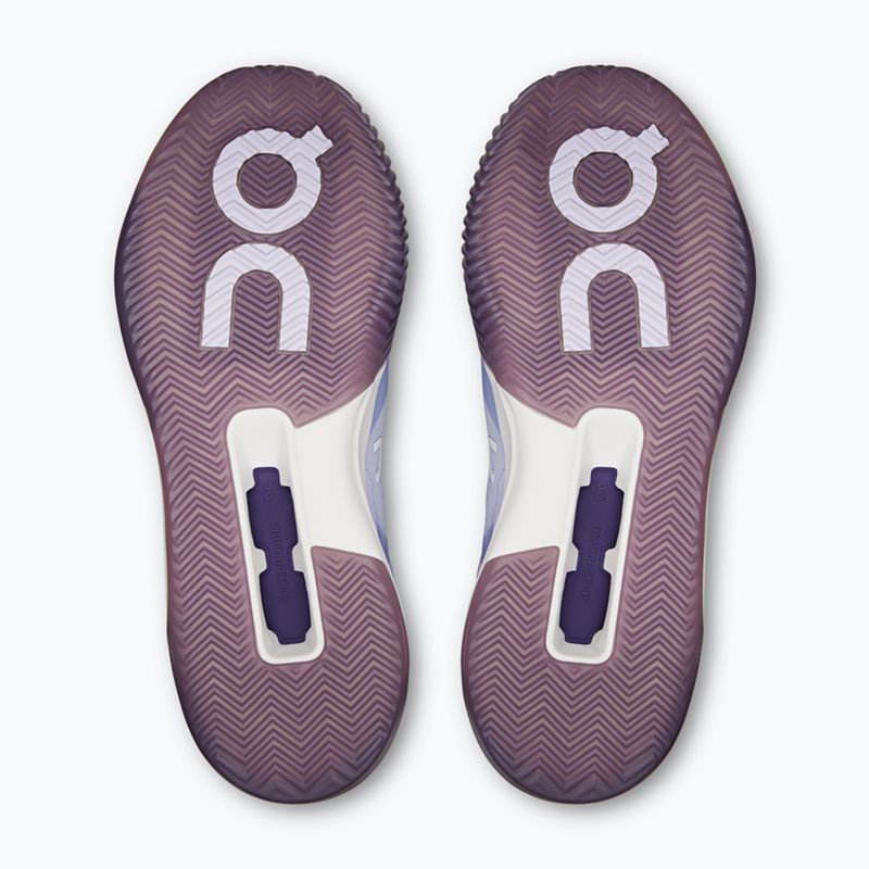 Damen-Tennisschuhe On Running The Roger Advantage Pro Clay W thistle/dawberry 5