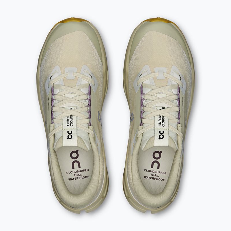 Damen-Laufschuhe On Running Cloudsurfer Trail 2 Waterproof ghost/chalk 6