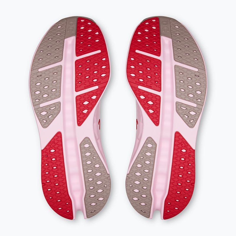 Damen-Laufschuhe On Cloudsurfer Max ivory/peony 5