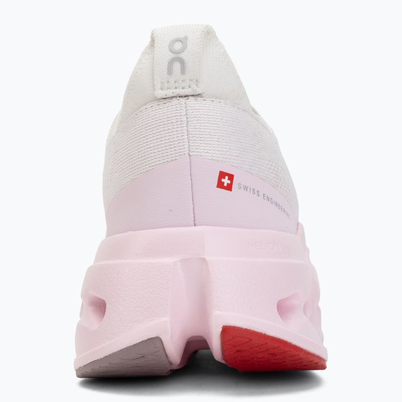 Damen-Laufschuhe On Cloudsurfer Max ivory/peony 6