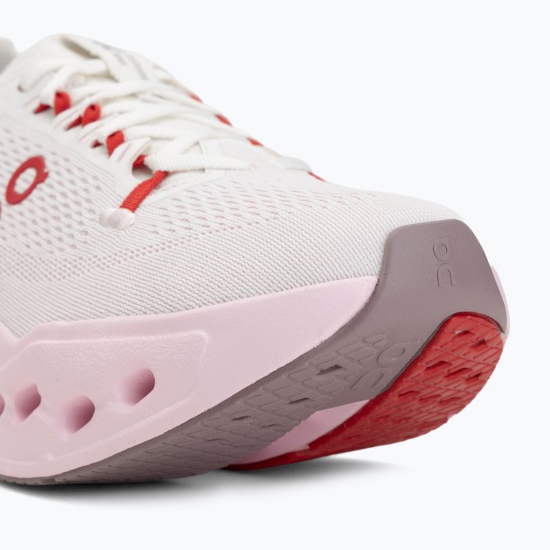 Damen-Laufschuhe On Cloudsurfer Max ivory/peony 7