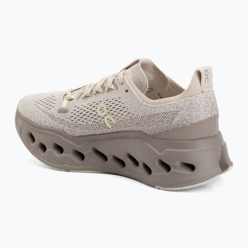 Damen-Laufschuhe On Cloudsurfer Max pelican/limelight 3