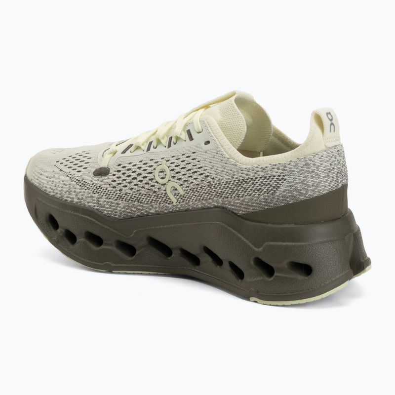 Damen-Laufschuhe On Cloudsurfer Max Wide Seedling/Olive 3