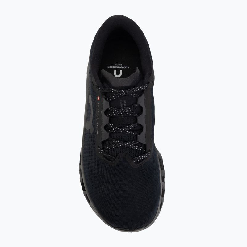 Damen-Laufschuhe On Cloudmonster 3 Wide black/black 5