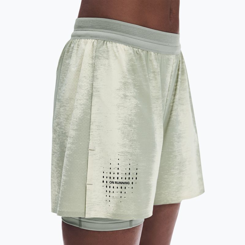 Damen-Laufshorts On Performance Terra seedling/tin 7
