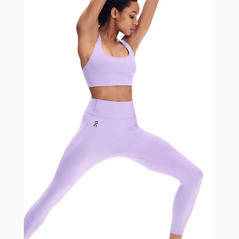 Damen Trainingsleggings On Studio Tights 7/8 bloom 8