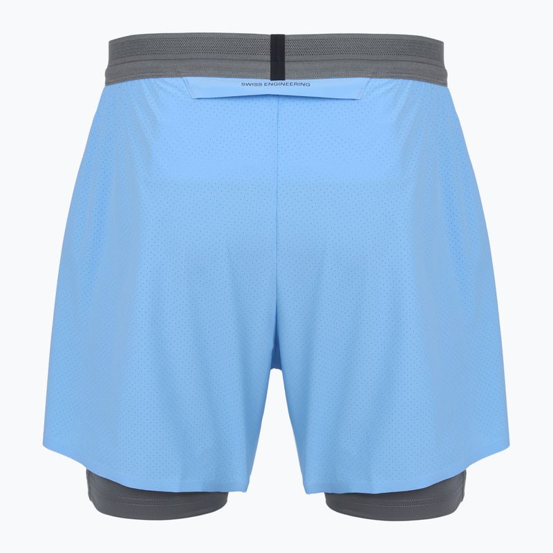 Herren-Laufshorts On 5" Performance 2/1 gourami/rock 2