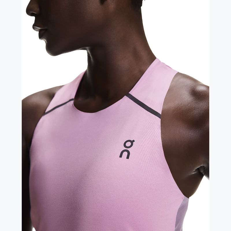 Damen-Laufshirt On Performance Tank sakura/dewberry 7