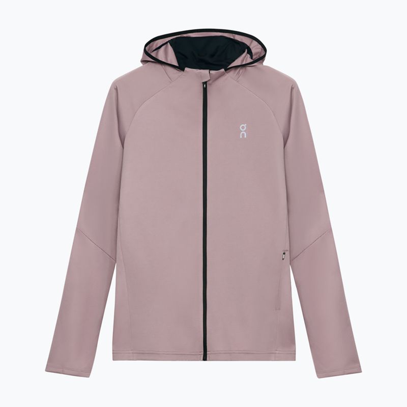 Damen-Laufhoodie On Climate Zip Hoodie heron 12