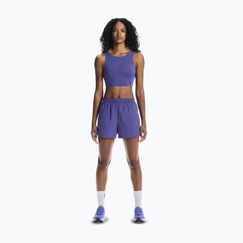 Damen-Lauf-Top On Core 2-in-1 Crop twilight 2