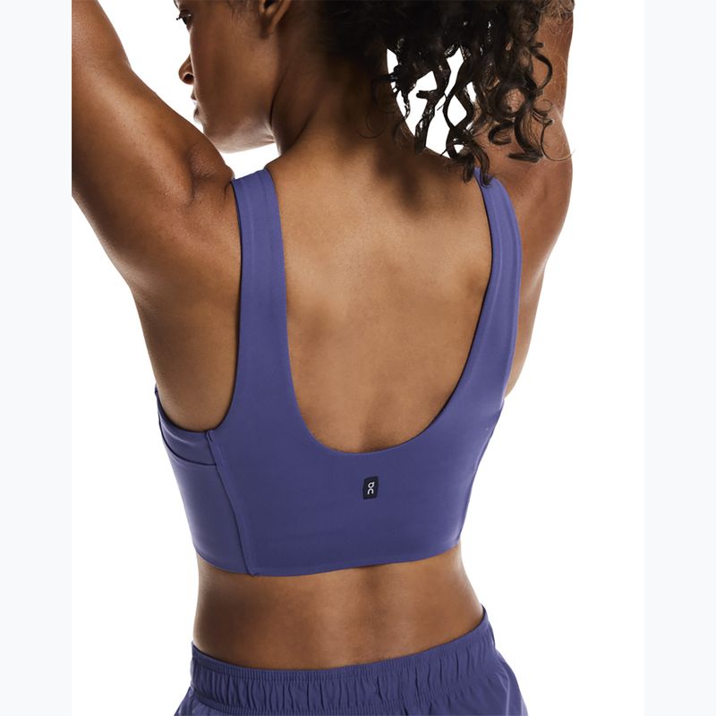 Damen-Lauf-Top On Core 2-in-1 Crop twilight 5