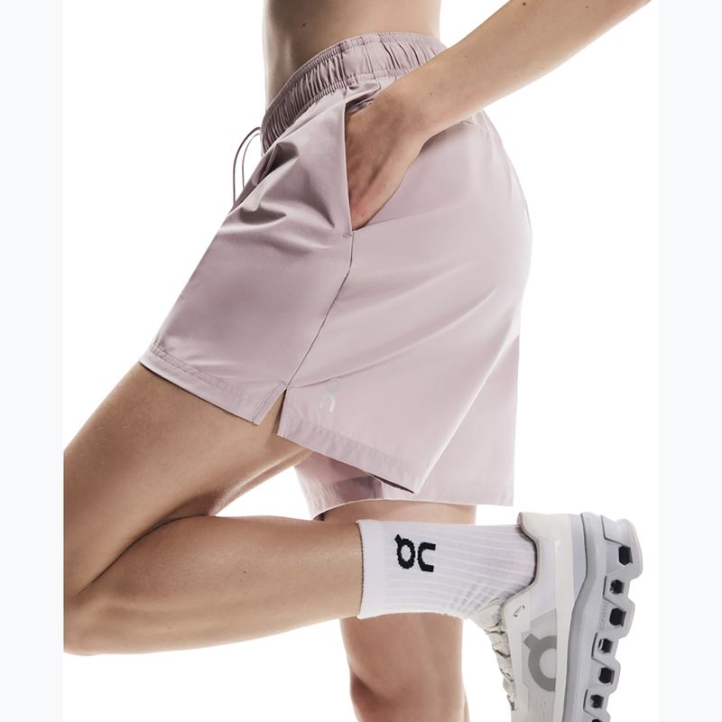 Damen-Laufshorts On 5" Core heron 5