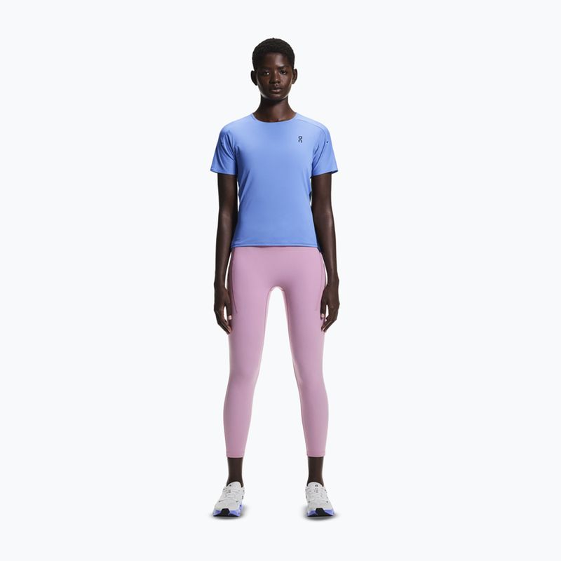 Damen-Laufleggings On Performance Tights 7/8 cherry blossom 2