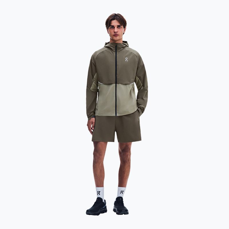 Laufjacke für Herren On Core bark/vetiver 2