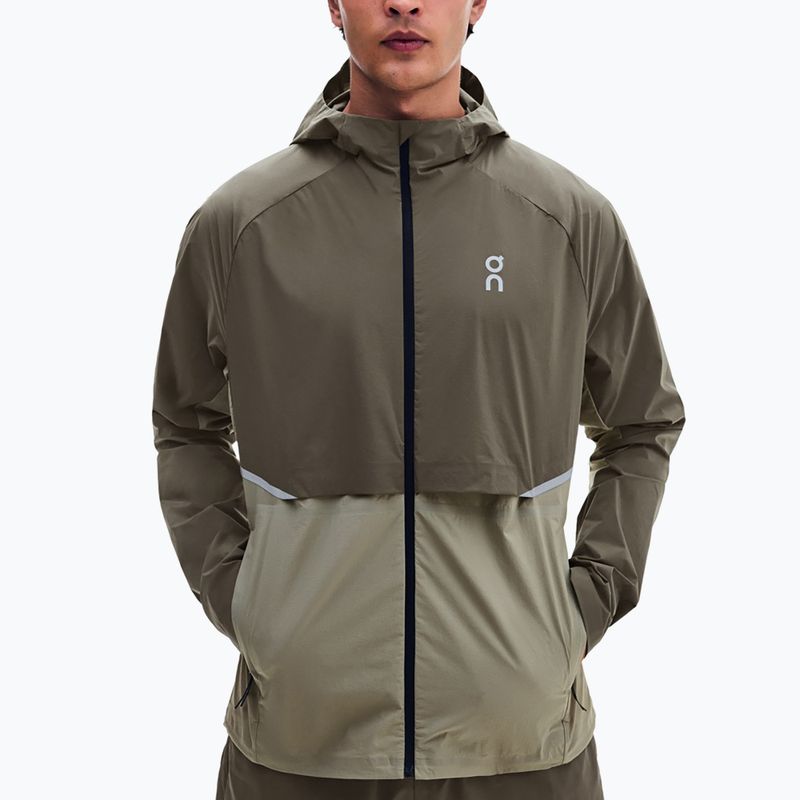 Laufjacke für Herren On Core bark/vetiver 5