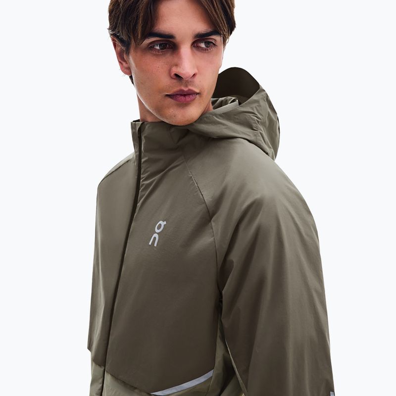 Laufjacke für Herren On Core bark/vetiver 7